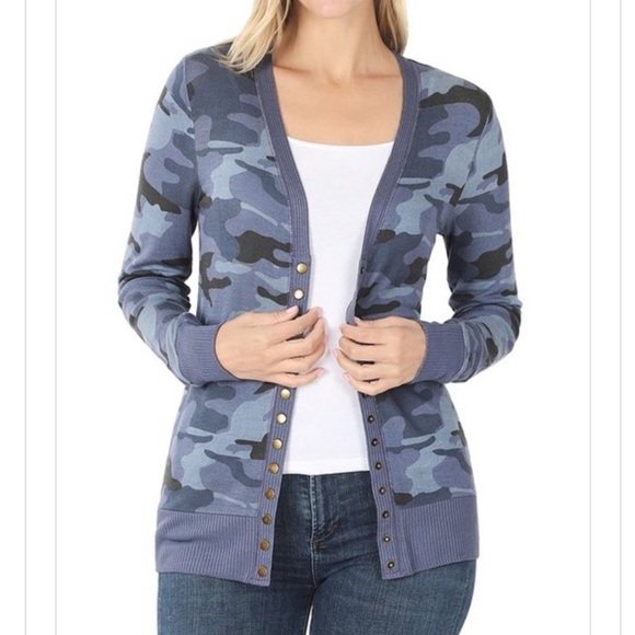 Sweaters - Sundown Awaits Snap Cardigan